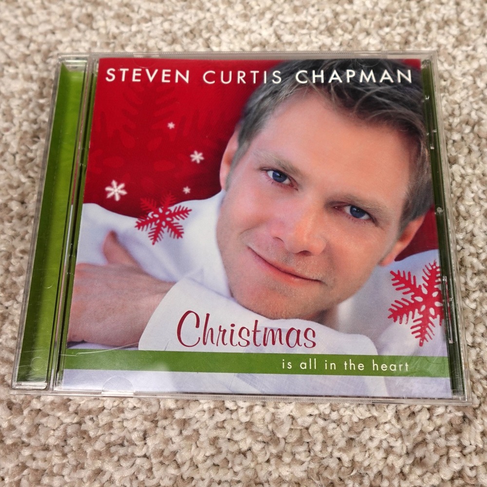 Steven Curtis Chapman Christmas Is All In The Heart CD Hallmark EDM7011 2003 CCM